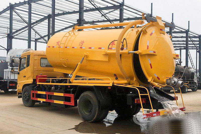 東風(fēng)天錦 12方 吸污車(chē)